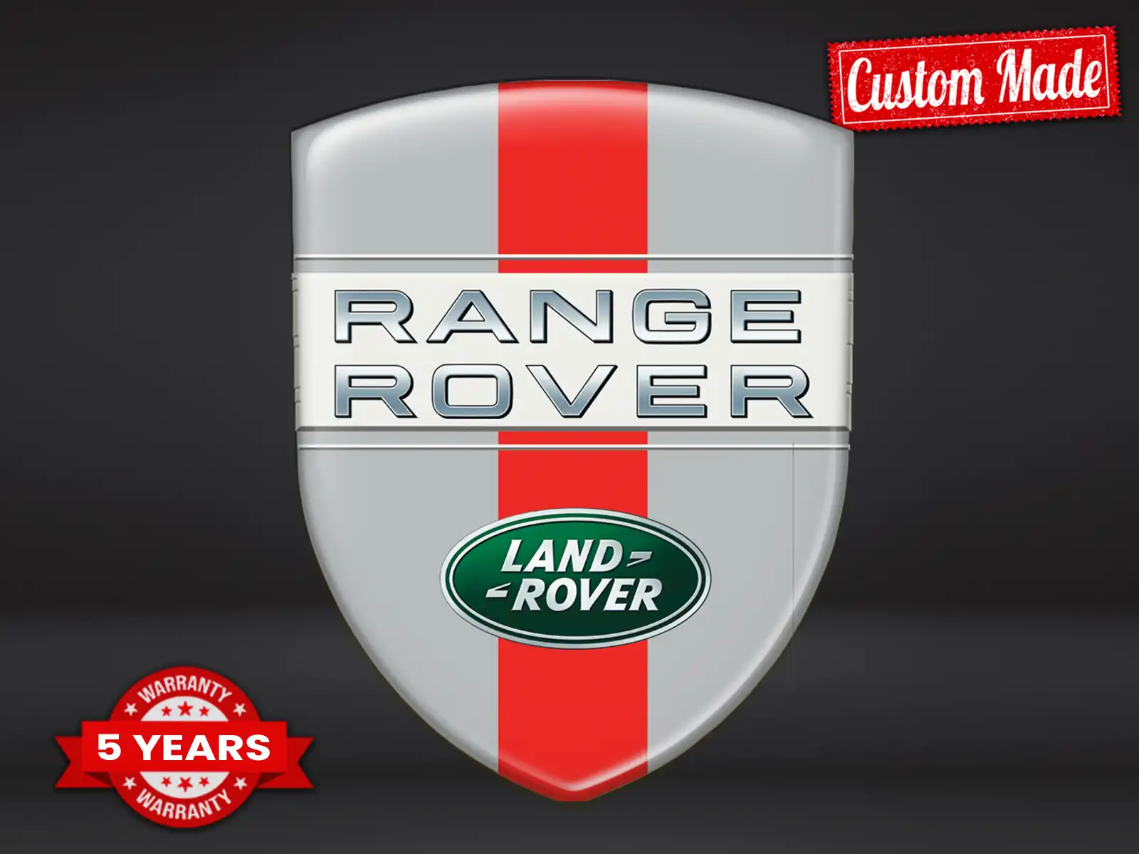 Land Rover Fensteraufkleber Eigen Max Haltbar Modern Pro Stil